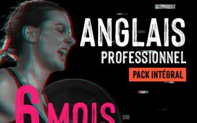 Pack intégral anglais professionnel – Accès 6 mois